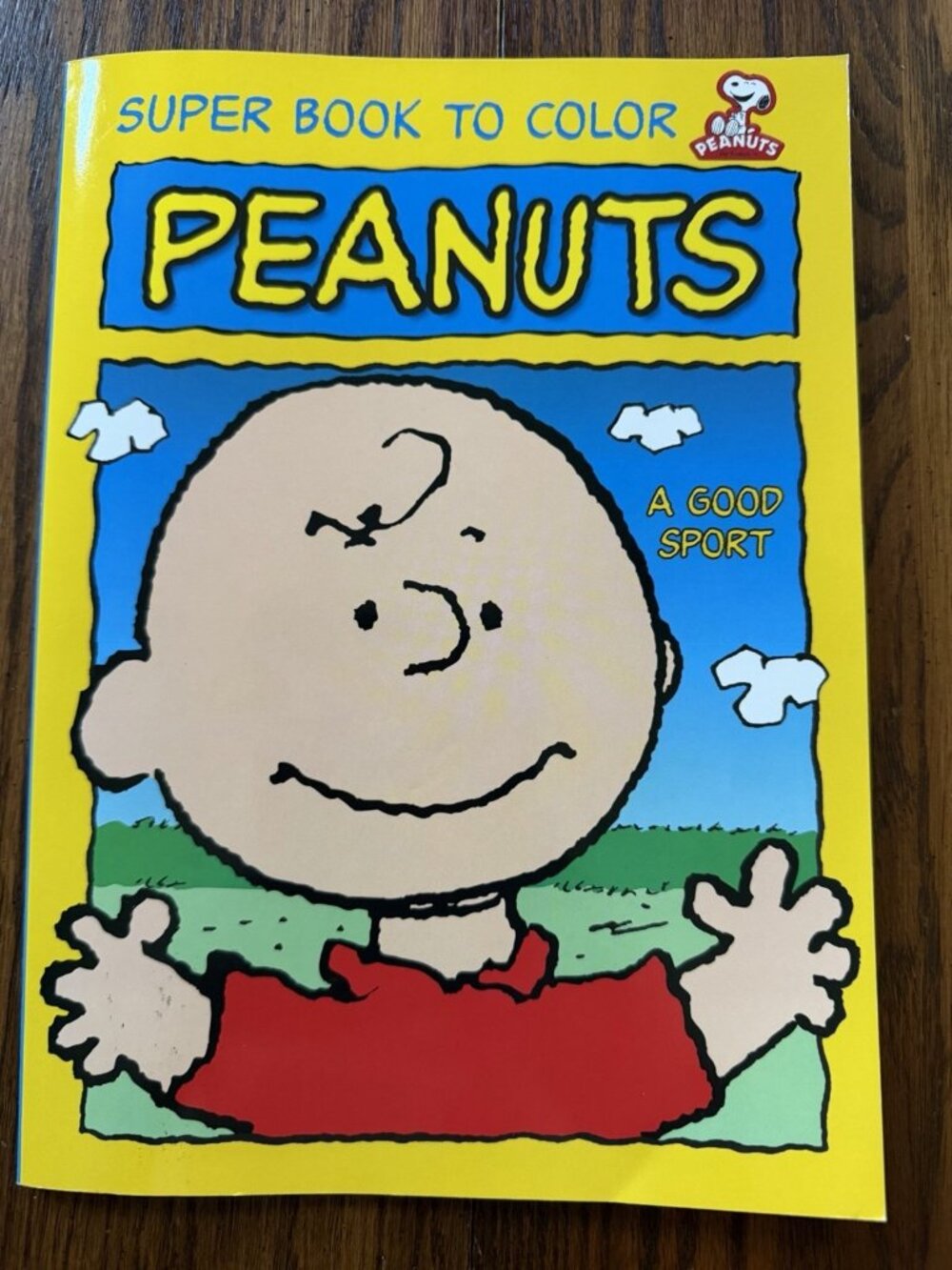 PEANUTS SUPER BOOK  COLORING AND ACTIVITY A GOOD SPORT BOOK 2010